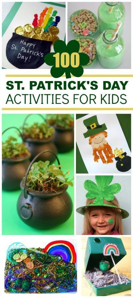 St. Patrick's Day Activities For Kids
 334 best images about St Patrick s Day Ideas for Kids on