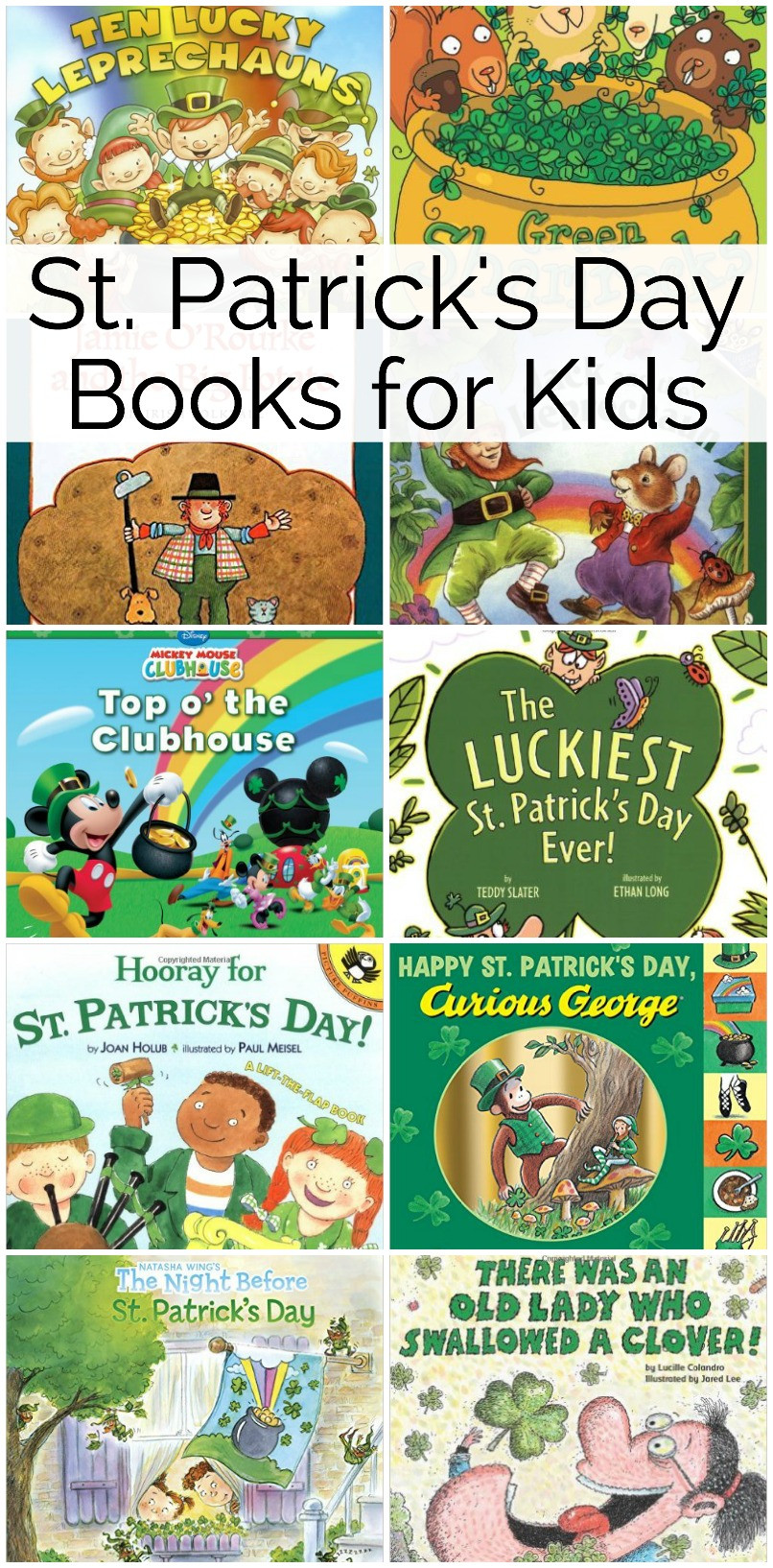 St. Patrick's Day Activities For Kids
 St Patrick s Day Books for Kids