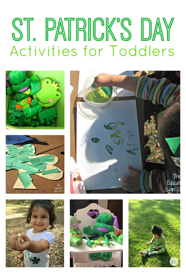 St Patrick's Day Activities For Toddlers
 St Patrick s Day Tot School The Educators Spin It