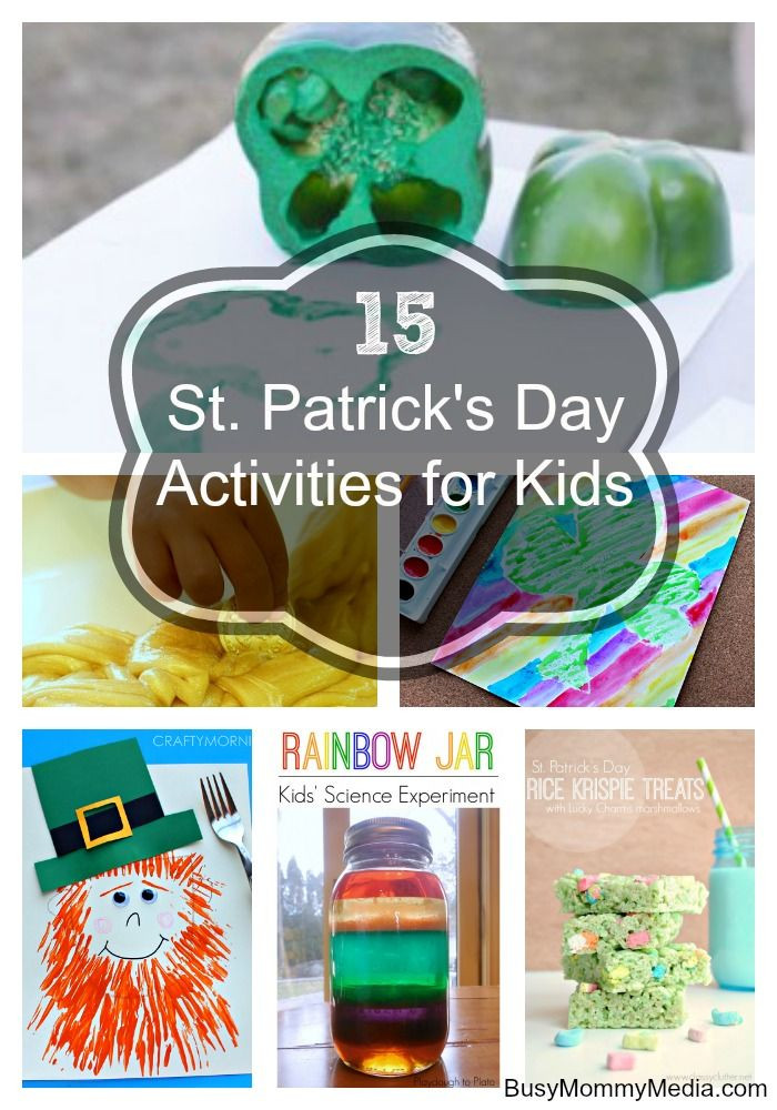 St Patrick's Day Activities For Toddlers
 15 St Patrick s Day Activities for Kids Easy DIY Crafts