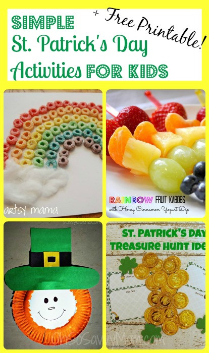 St Patrick's Day Activities For Toddlers
 5 Fun and Easy St Patrick s Day Activities for Kids
