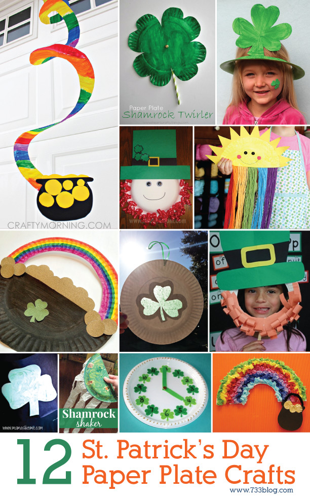 St Patrick's Day Arts And Crafts
 St Patrick s Day Paper Plate Crafts Inspiration Made Simple