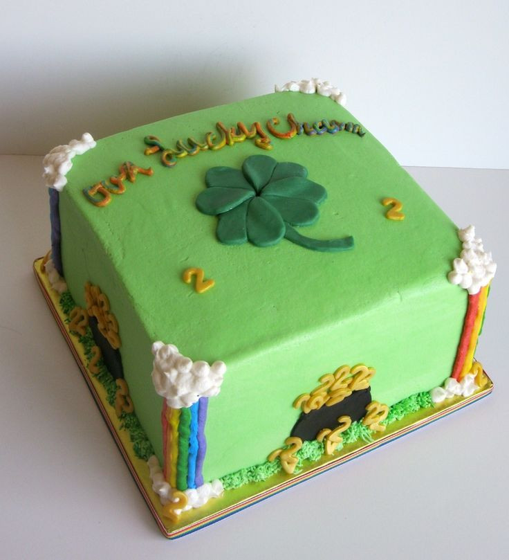 St Patrick'S Day Birthday Cake
 116 best St Patricks Cakes images on Pinterest
