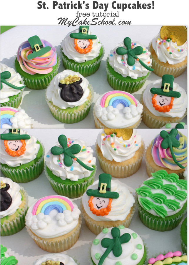 St Patrick'S Day Birthday Cake
 St Patrick s Day Cupcakes