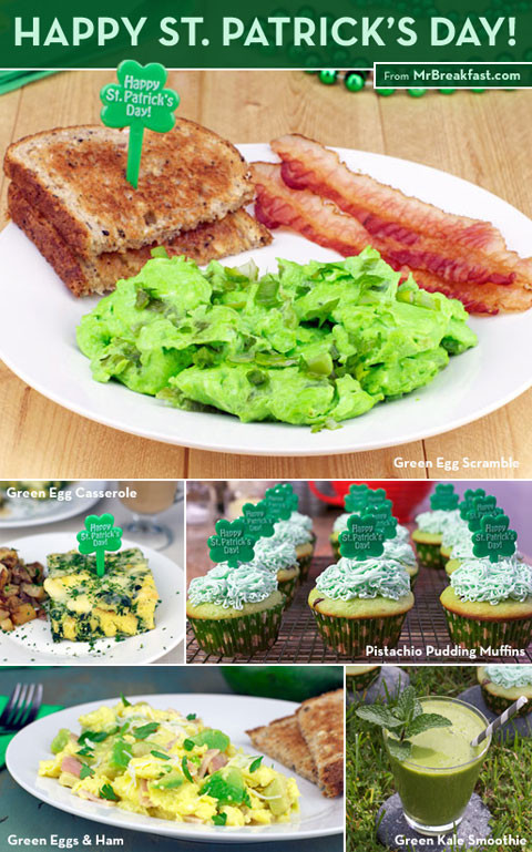 St Patrick's Day Breakfast Ideas
 St Patricks Day