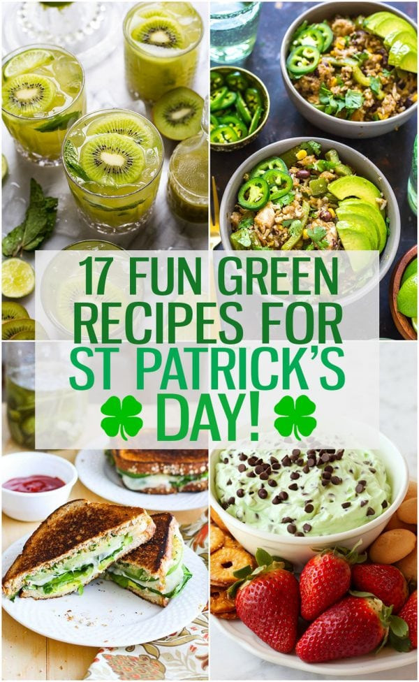 St Patrick's Day Breakfast Ideas
 17 Fun Green Recipes for St Patrick s Day The Girl on