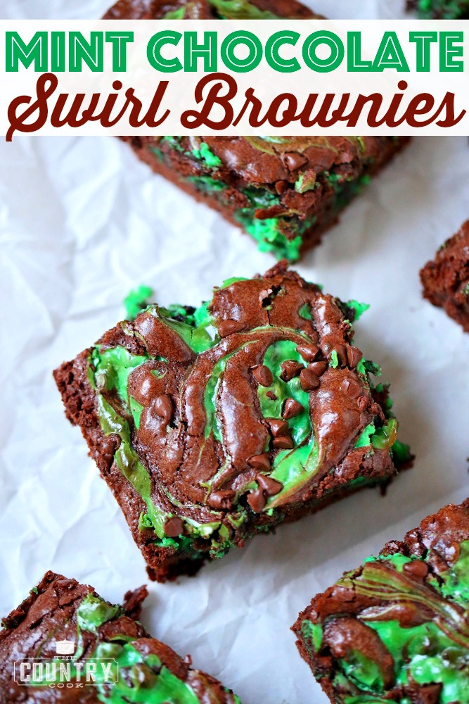 St Patrick'S Day Brownies
 15 St Patrick s Day Green Desserts Food Lovin Family