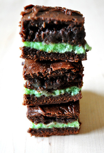 St Patrick'S Day Brownies
 Desserts go green for St Patrick s Day