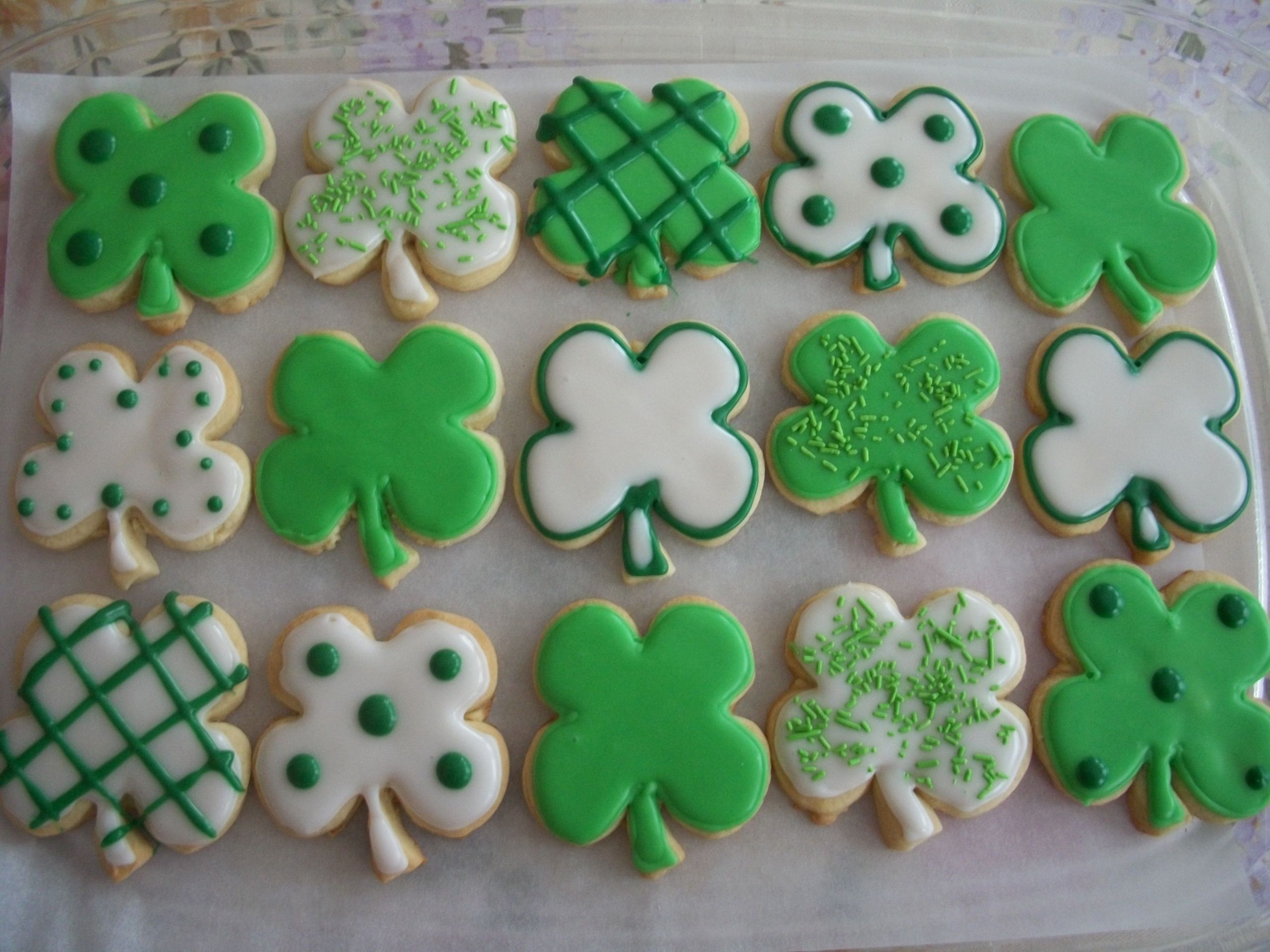 St Patrick's Day Cookies Ideas
 St Patrick s Day Cookies Shamrock Cookies Green Cookies