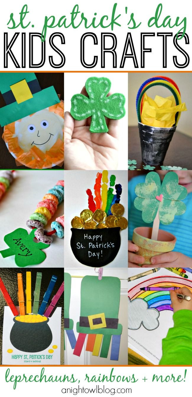 St Patrick's Day Crafts Preschool
 25 St Patrick s Day Kids Crafts