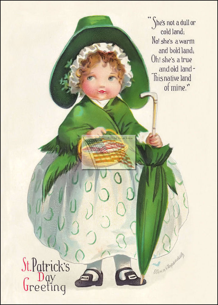 St Patrick'S Day Cupcakes
 old postcard ST PATRICK S DAY she s not a dull or
