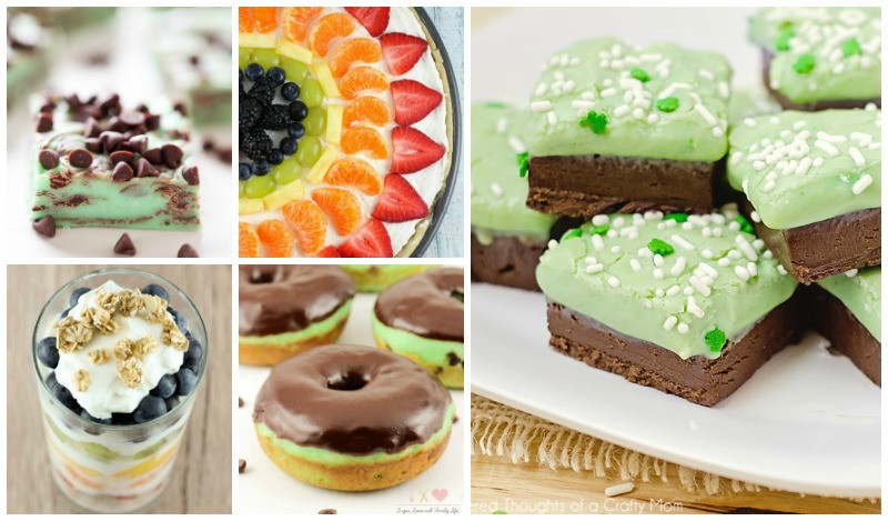 St Patrick'S Day Dessert Recipes
 St Patrick s Day Desserts & Treats Recipe Collection