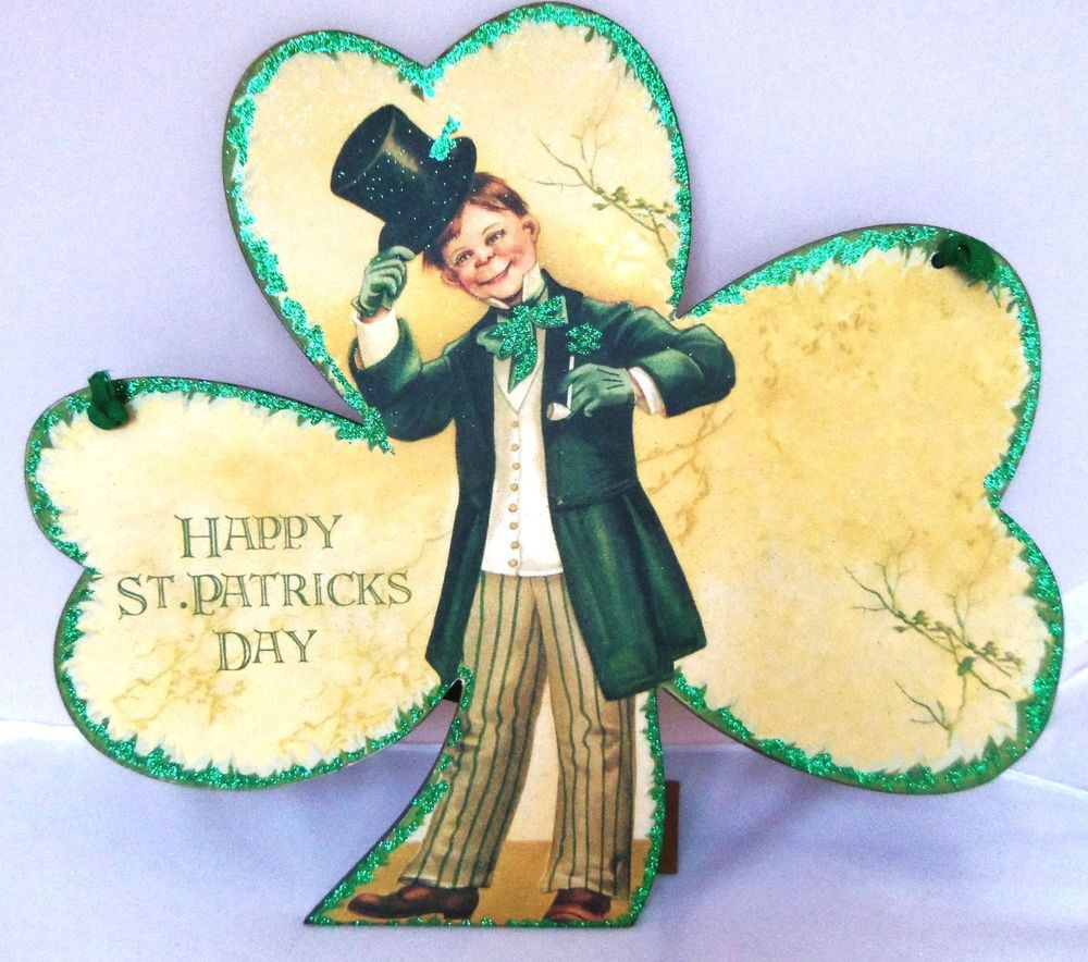 St. Patrick'S Day Desserts
 Primitives by Kathy Vtg Style St Patrick s Day Shamrock