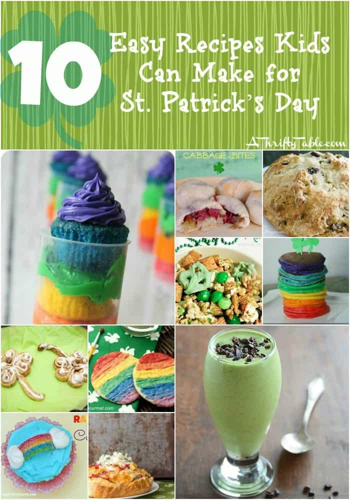 St Patrick'S Day Desserts Recipes Easy
 10 Easy Recipes Kids Can Make for St Patrick’s Day