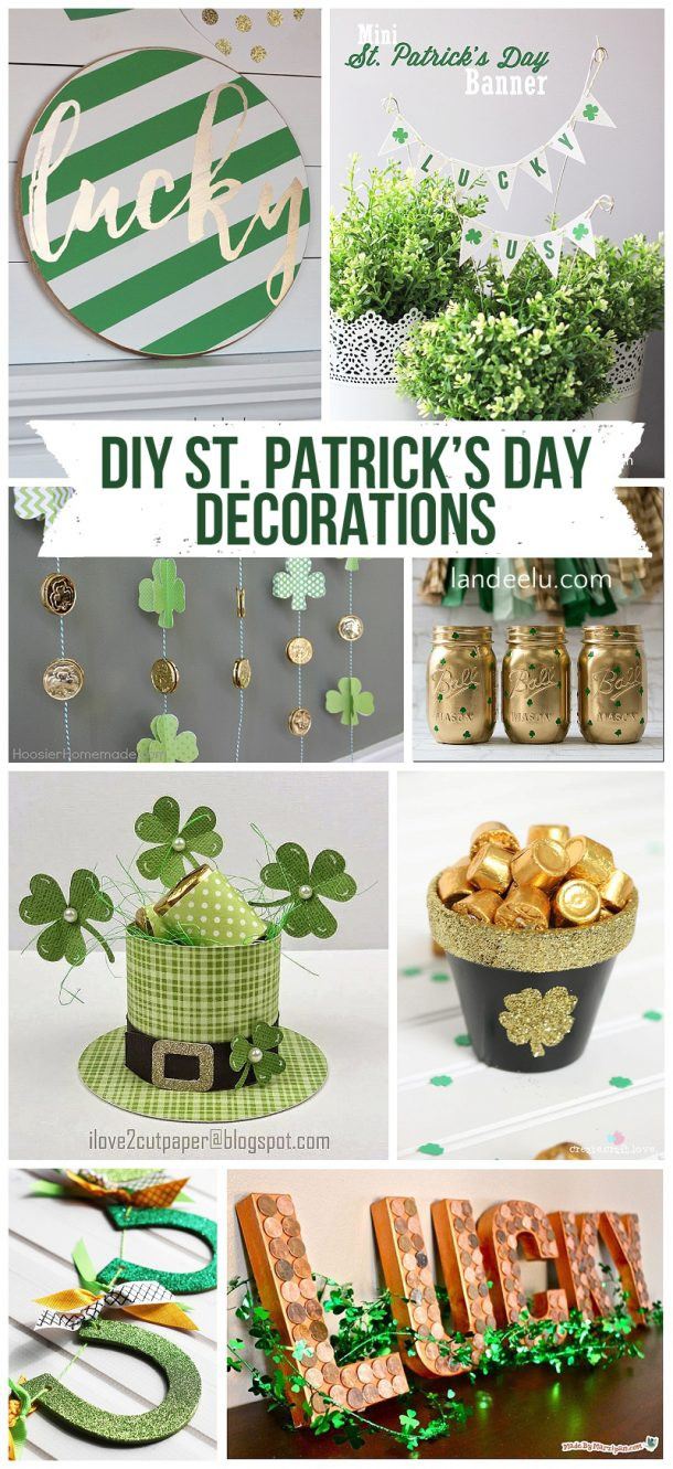St Patrick's Day Door Decoration Ideas
 DIY St Patrick s Day Decorations landeelu