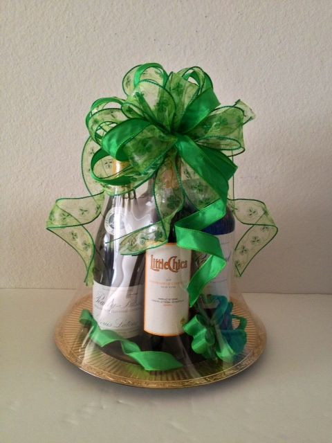 St Patrick's Day Gifts For Him
 A Shamrock Toast to St Patrick s Gift Basket