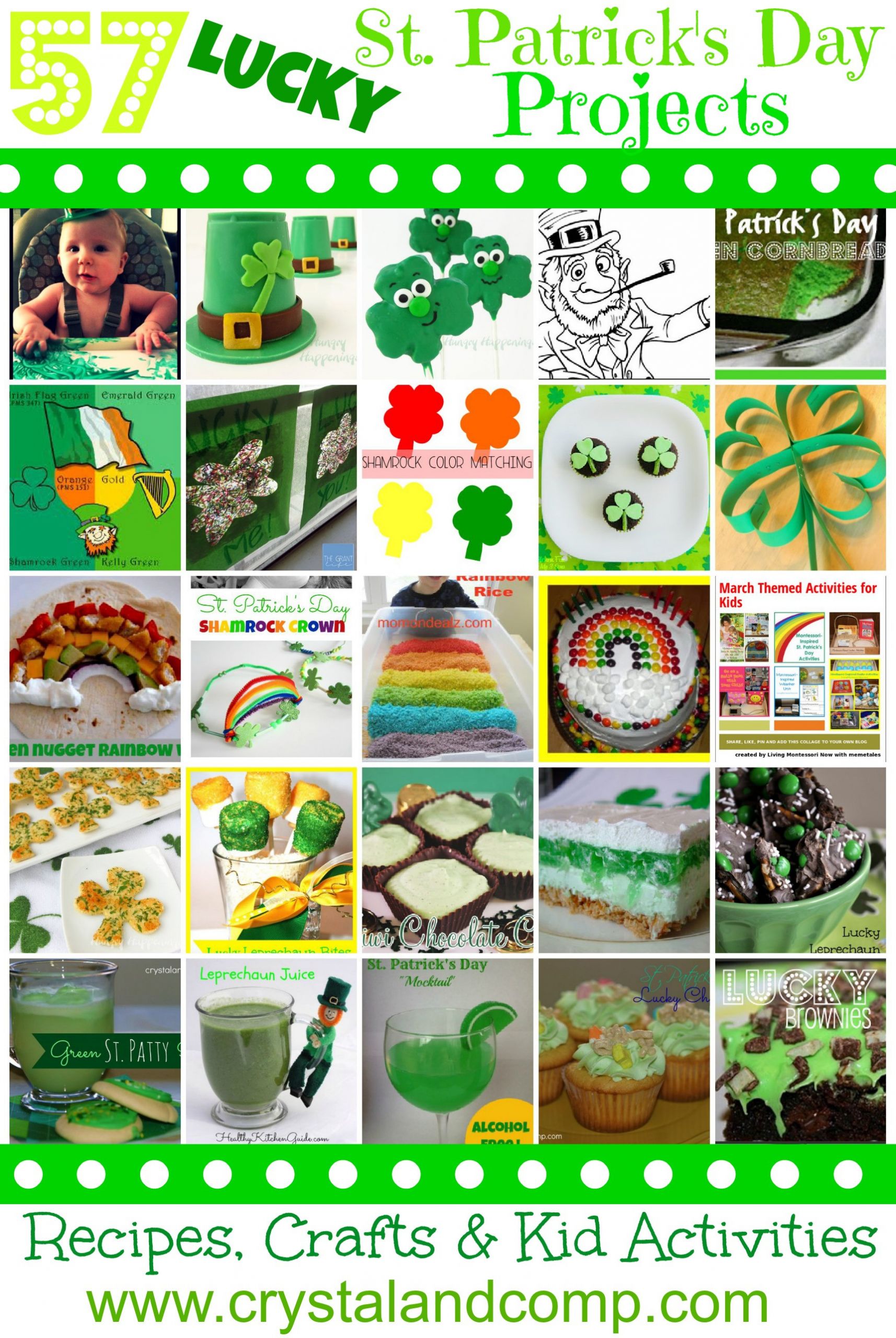 St Patrick's Day Ideas For Work
 Over 50 St Patrick Day Crafts