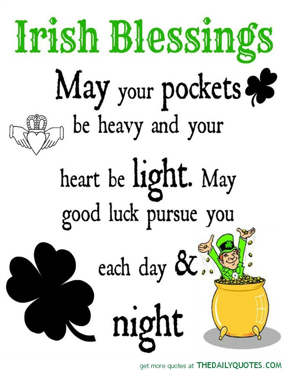 St Patrick's Day Inspirational Quotes
 Saint Patrick Famous Quotes QuotesGram
