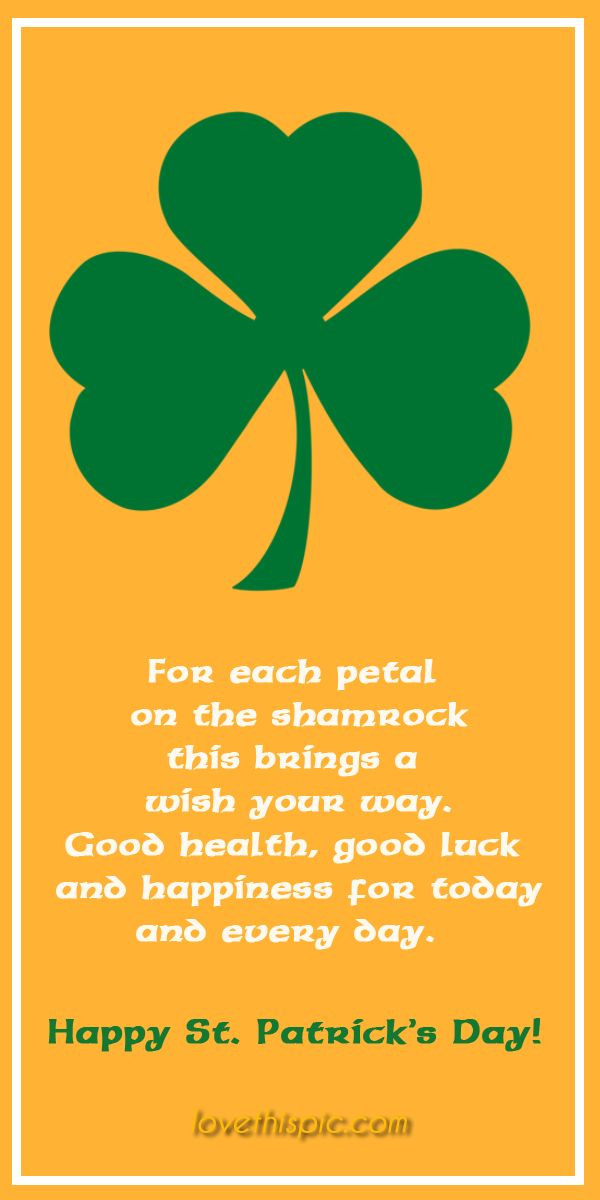 St Patrick's Day Lucky Quotes
 SAINT PATRICKS DAY QUOTES image quotes at relatably