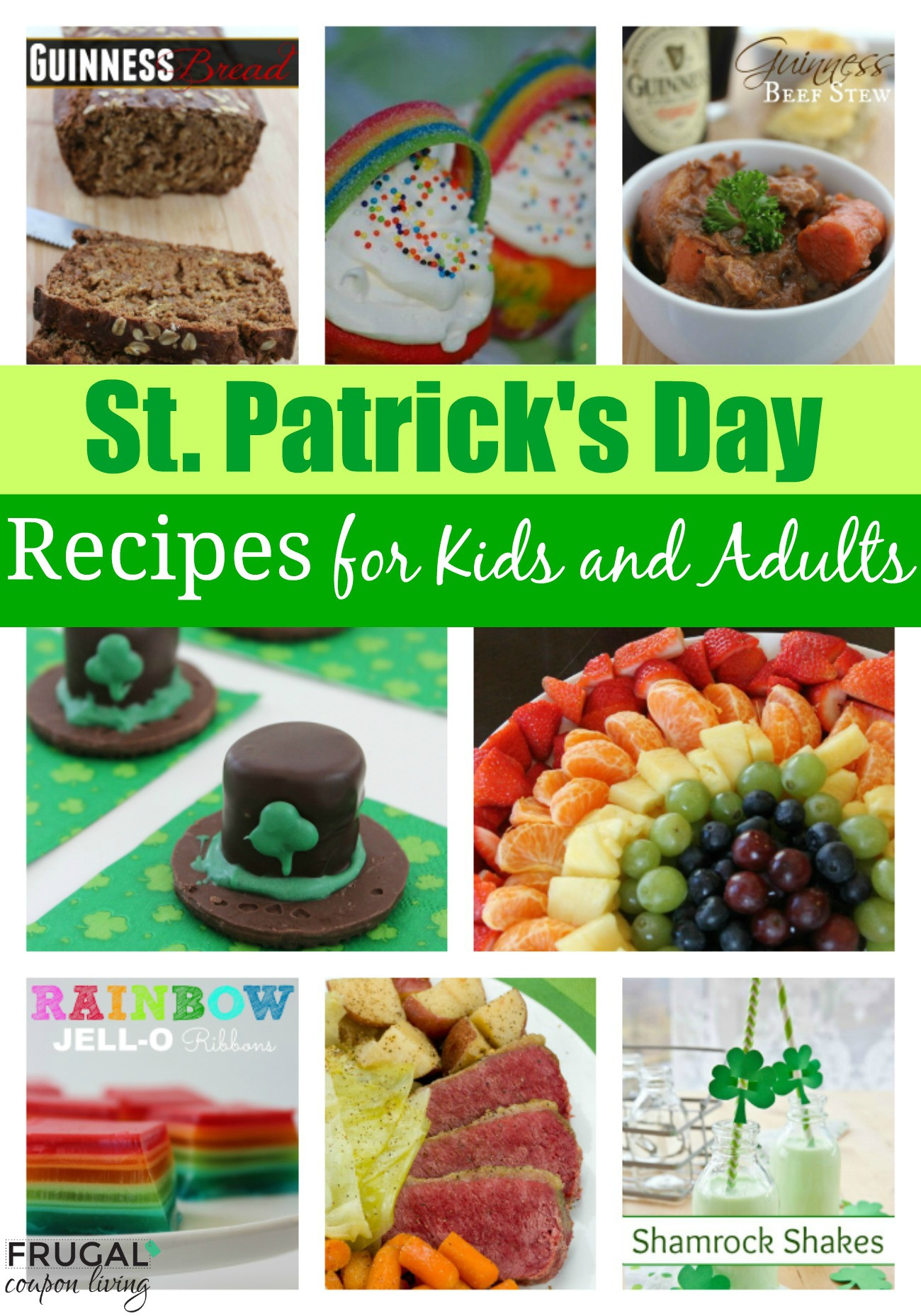 St Patrick's Day Lunch Ideas
 St Patrick s Day Food Ideas for Kids and Adults