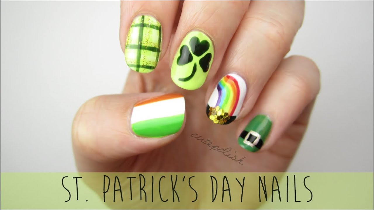St Patrick's Day Nail Designs
 Nail Art for St Patrick s Day A Mini Guide