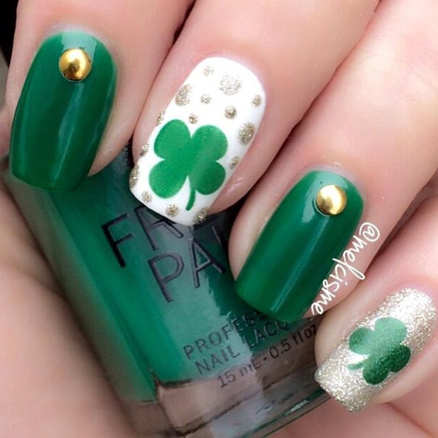 St Patrick's Day Nail Designs
 19 Glam St Patrick s Day Nail Designs from Instagram