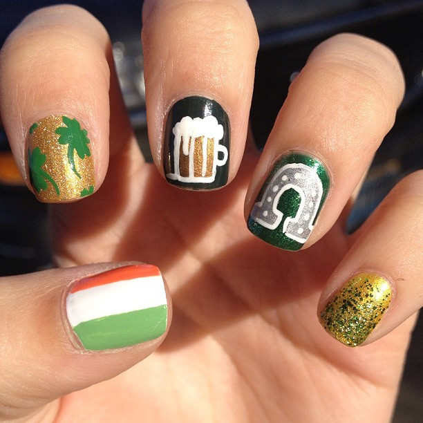 St Patrick's Day Nail Designs
 17 Cute St Patrick s Day Nails You Must See