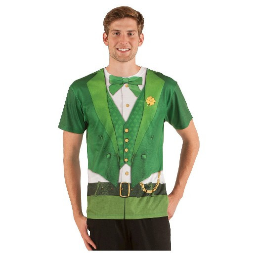 St Patrick's Day Outfit Ideas For Guys
 St Patrick s Day Men s Leprechaun Short Sleeve Suit
