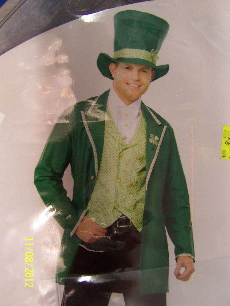 St Patrick's Day Outfit Ideas For Guys
 4 pc Lucky Guy Leprechaun St Patrick s Day Dress Up