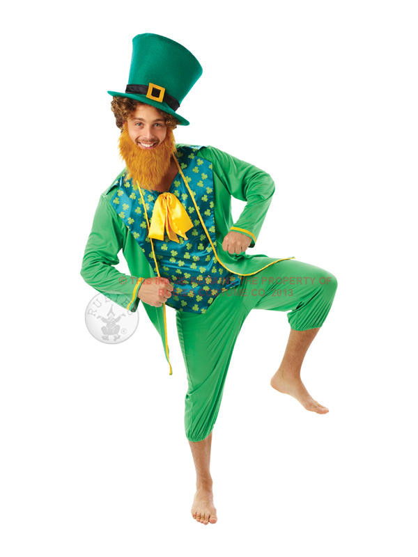 St Patrick's Day Outfit Ideas For Guys
 Adult Leprechaun Fancy Dress Costume St Patricks Day Irish