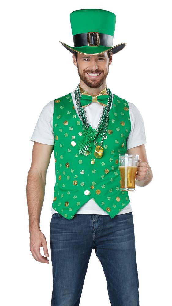 St Patrick's Day Outfit Ideas For Guys
 Men s Luck of the Irish Costume Kit Candy Apple Costumes