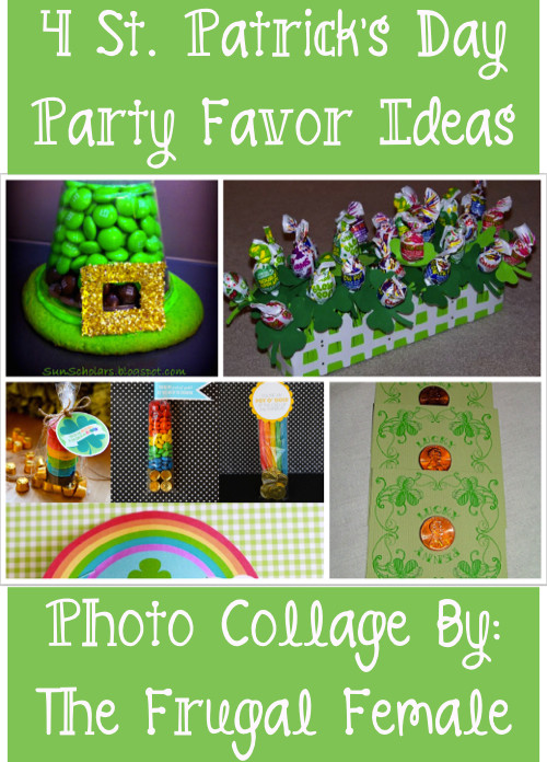 St Patrick's Day Party Ideas
 4 St Patrick s Day Party Favor Ideas The Frugal Female