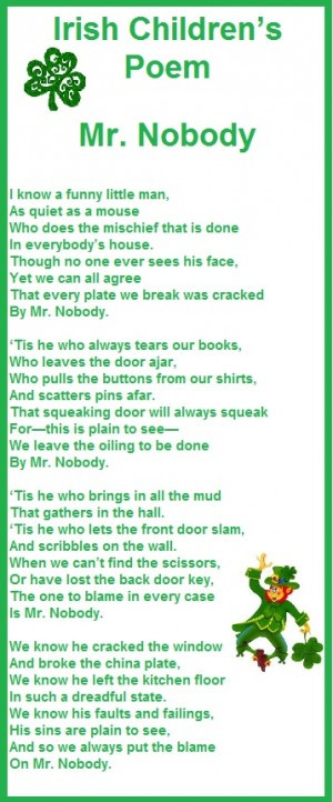 St Patrick's Day Poems Quotes
 St Patricks Day Quotes Poems QuotesGram