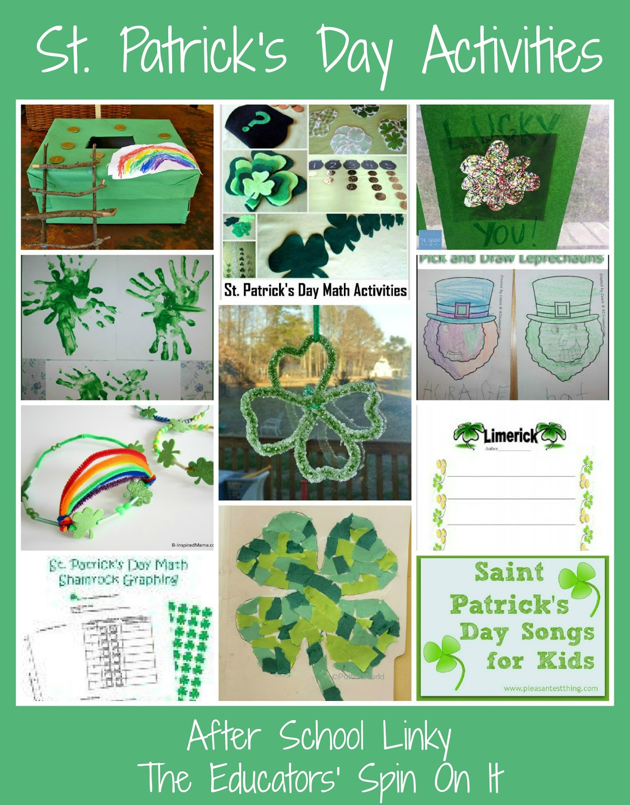 St Patrick's Day School Activities
 St Patrick s Day Activities The Educators Spin It