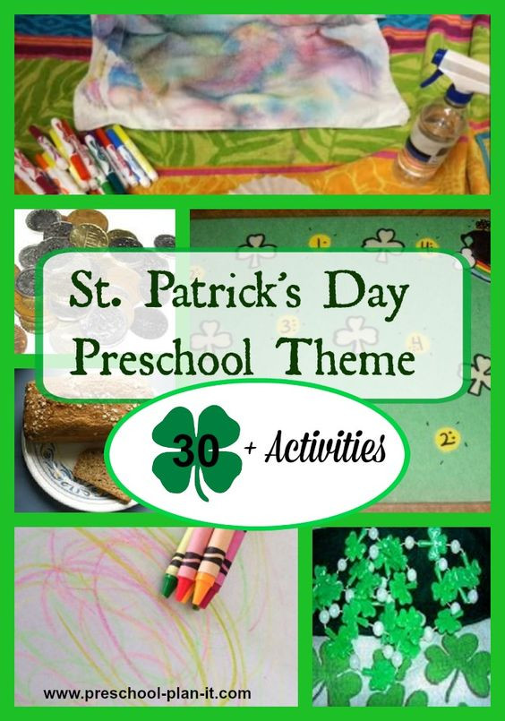 St Patrick's Day School Activities
 St Patrick s Day Preschool Theme St Patricks Day