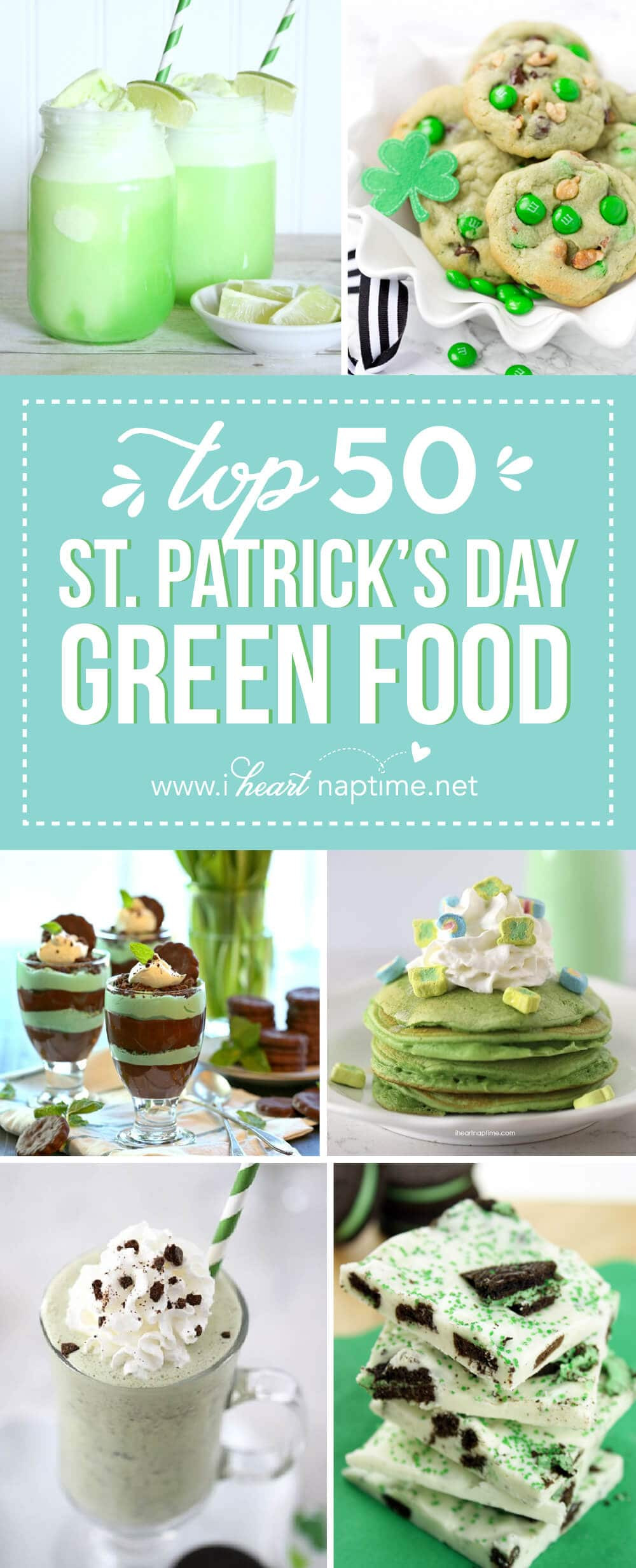 St Patrick's Day Traditions Food
 Top 50 St Patrick s Day Green Food I Heart Nap Time