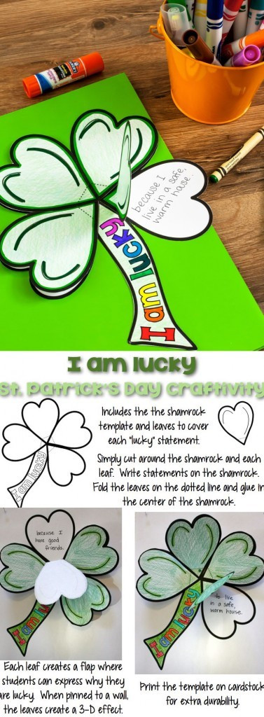 St Patrick's Day Writing Activities
 St Patrick s Day Fun in the Classroom