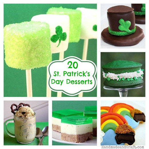 St Patrick'S Desserts
 20 St Patrick’s Day Dessert Recipes