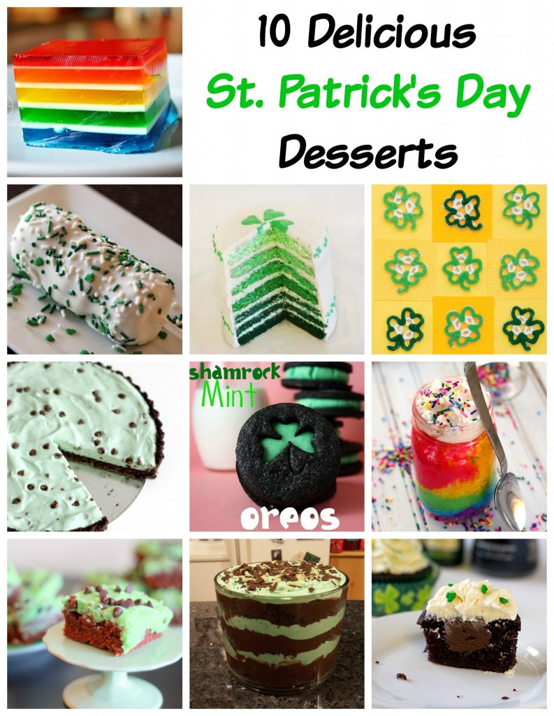 St Patrick'S Desserts
 St Patrick s Day Desserts Making Time for Mommy