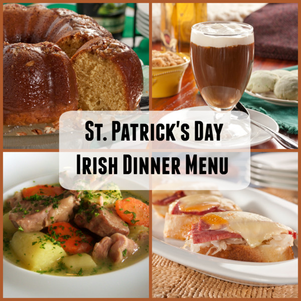 St Patricks Day Dinner
 Irish Dinner Menu for St Patrick s Day
