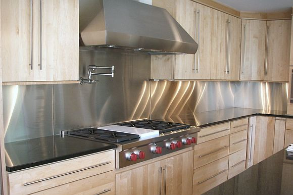 Stainless Steel Kitchen Backsplash Ideas
 Stainless Steel Solution for Your Kitchen Backsplash