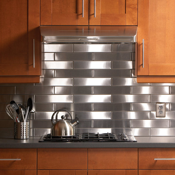 Stainless Steel Kitchen Backsplash Ideas
 Ideas For The Kitchen Stainless Steel Backsplash