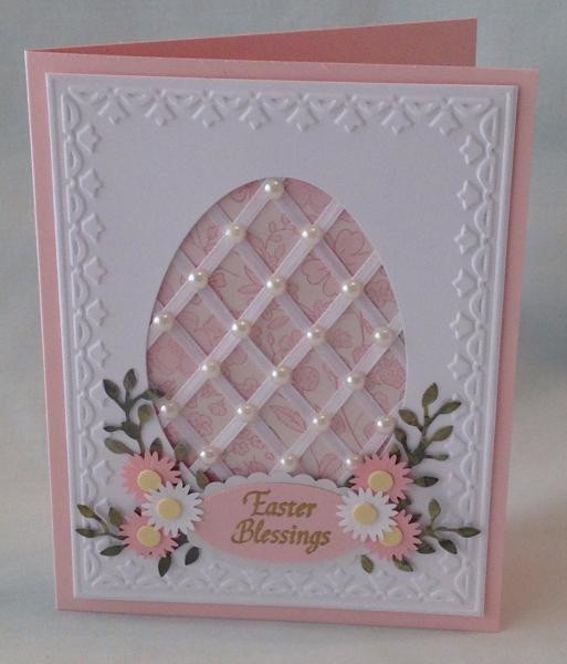 Stampin Up Easter Cards Ideas
 Lattice work Easter card by cards4joy at Splitcoaststampers