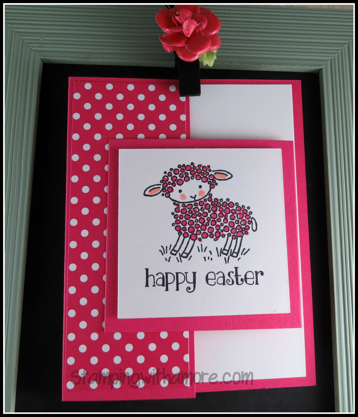 Stampin Up Easter Cards Ideas
 Stampingwithamore Stampin Up Easter Lamb Card
