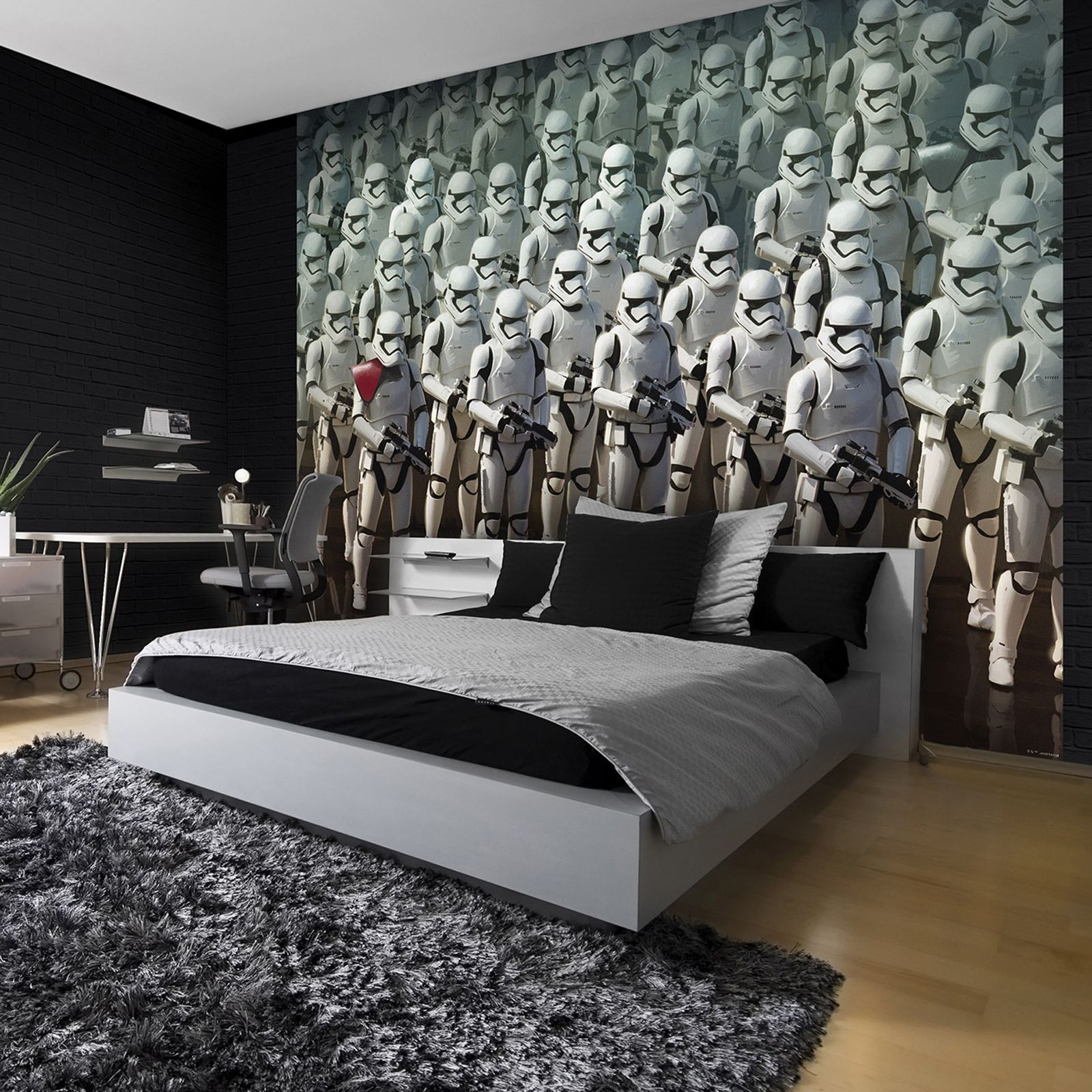Star Wars Bedroom Wallpaper
 Star Wars Stormtrooper Wall Mural 254 x 184cm