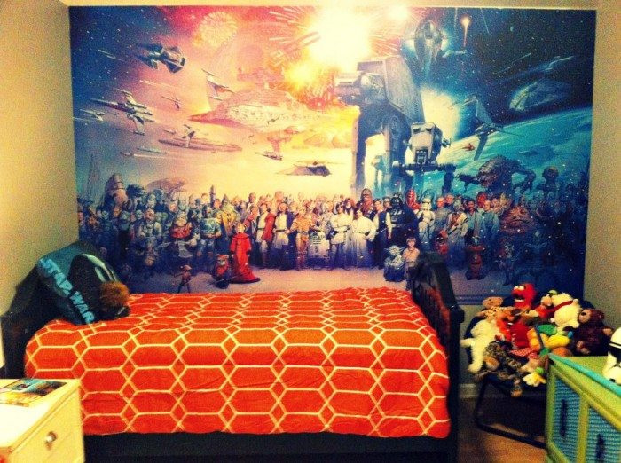 Star Wars Bedroom Wallpaper
 Awesome Star Wars Bedroom For Your Kids