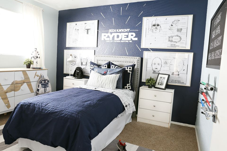 Star Wars Kids Bedroom
 16 Creative Bedroom Ideas for Boys