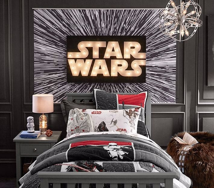 Star Wars Kids Bedroom
 Star Wars Themed Kids Bedroom