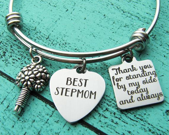 Stepmother Gift Ideas
 stepmom of the bride t bracelet stepmother t step mom