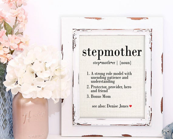 Stepmother Gift Ideas
 Stepmother Gifts Definition of Stepmother
